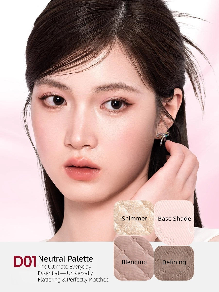 Veecci - Classic Scheme 4 Colors Eyeshadow 4.6g