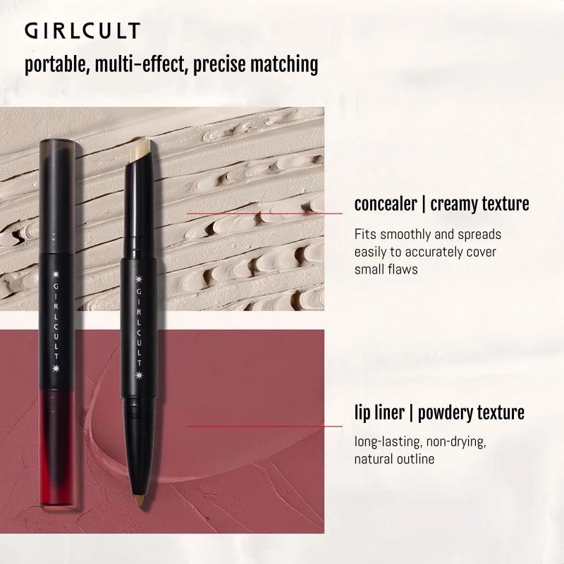 Girlcult Dual Purpose Pen Lip Liner Concealer 1.35g